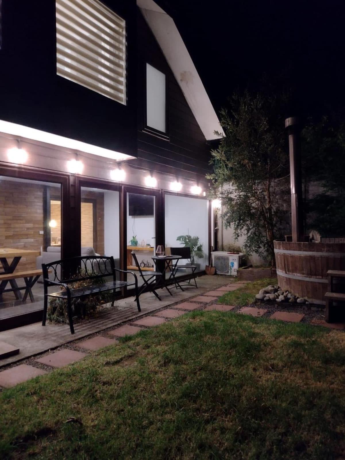 Acogedora Casa Con Tinaja Y Jacuzzi Y Rent A Car Villa Puerto Varas Dış mekan fotoğraf
